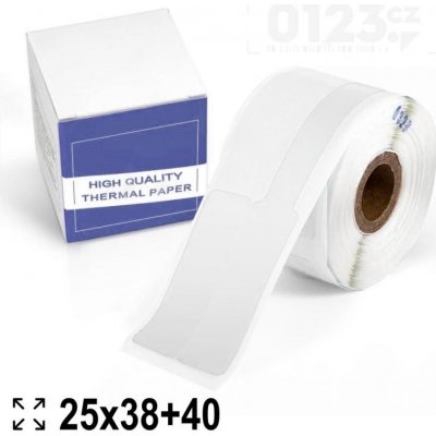Samolepící štítky TL - na kabely 25x38+40mm, 100ks – Zboží Živě
