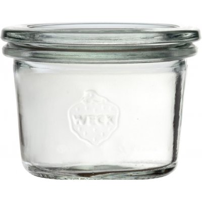 Weck zavařovací sklenice Mini Sturz 12 x 80ml s víčkem – Zboží Mobilmania