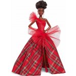 Mattel Barbie Signature Vánoční s černými vlasy 2024 – Zboží Dáma