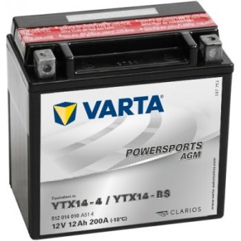 Varta YTX14-BS, 512014