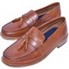 Pánská polobotka Lambretta Tassel Loafer Tan