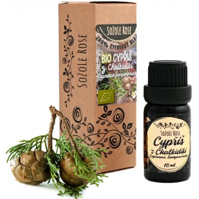SoZoLe Rose BIO Éterický olej Cypřiš 10 ml – Hledejceny.cz