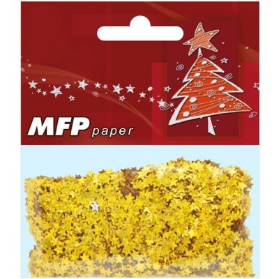 MFP Paper s.r.o. konfety AY09-A1228 GO zlaté hvězda 20g metal 8885045 – Zboží Dáma