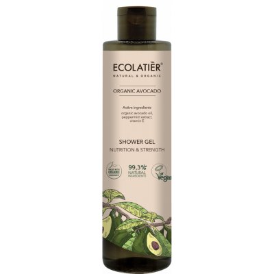EcoLatier sprchový gel výživa a síla Avokádo 350 ml