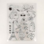 SMT Creatoys Cestování Paříž silikonová gelová razítka – Sleviste.cz