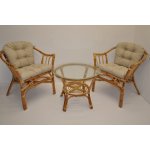 Axin Trading Ratanová sedací souprava Subaliu, tmavě béžový melír – Zboží Dáma Axin Trading Ratanová sedací souprava Subaliu, tmavě béžový melír – Zboží Dáma