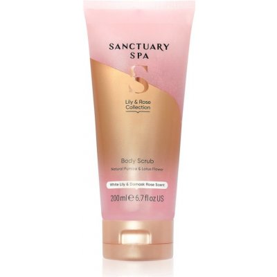 Sanctuary SPA tělový peeling lilie a růže 200 ml