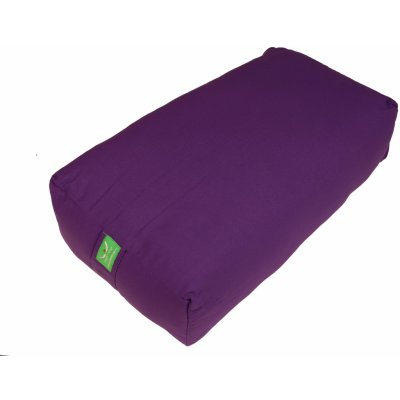 Yogacentrum Bolster Pranayama fialový 50x30x15 cm – Zbozi.Blesk.cz