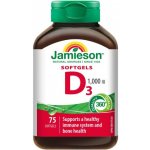 Jamieson Vitamín D3 1000 IU 75 kapslí – Hledejceny.cz