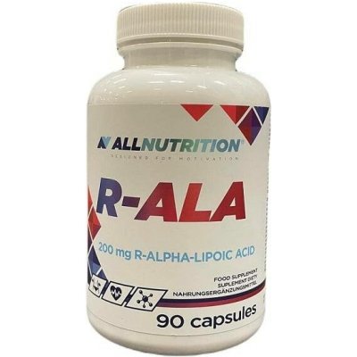 Allnutrition kyselina R-alfa-lipoová R-ALA 90 kapslí – Hledejceny.cz