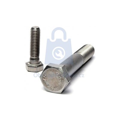 Šroub šestihranný s tělem, DIN 931, nerez A2 M20 x 60, balení 1 ks – Hledejceny.cz