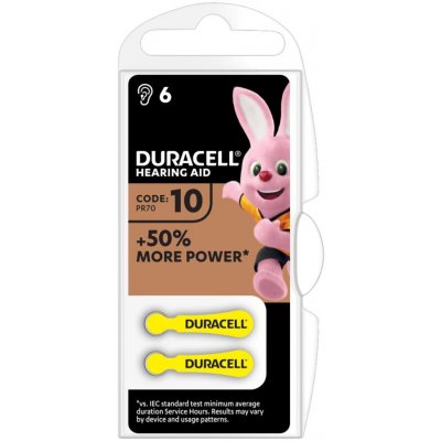 Duracell HA 10 6ks 42431 – Zboží Mobilmania