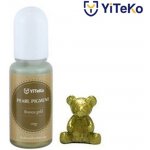YiTeKo Perleťový pigment do pryskyřice 20 bronzovozlatá 10 ml – Sleviste.cz