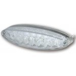 Koncové LED světlo na motorku Number1 bez osvětlením SPZ, homologované "E" - čirá | Zboží Auto