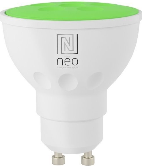 Immax NEO SMART žárovka LED GU10 6W RGB+CCT barevná a bílá, stmívatelná, Wi-Fi, TUYA