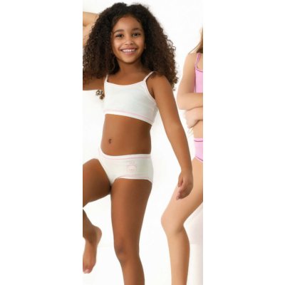 Jadea 190 dívčí souprava lambáda a kalhotky smetanová – Hledejceny.cz