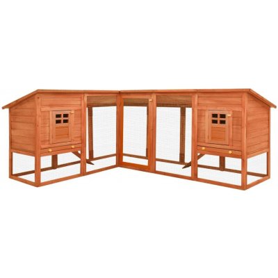 vidaXL h9799.170872 nědá 250 x 192 x 105 cm masivní jedlové dřevo – Zboží Dáma