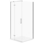 CERSANIT - Sprchový kout JOTA čtverec 90x195, kyvný, levý, čiré sklo S160-001 – Hledejceny.cz