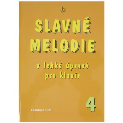 Slavné melodie v lehké úpravě pro klavír 4 – Zboží Mobilmania