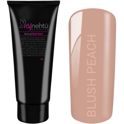 Ráj nehtů Akrylgel v tubě Blush Peach 30 g – Sleviste.cz