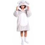 Cozy Noxxiez CH321 Králík hřejivá televizní mikinová deka s kapucí – Sleviste.cz