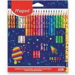 Maped Pastelky Pixel Party 862206 24 ks – Zboží Živě