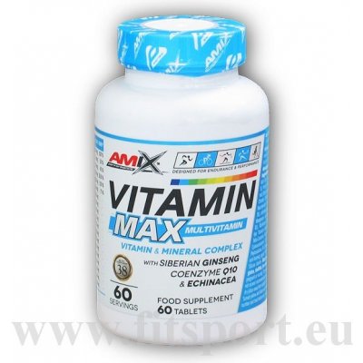 Amix Performance Series Vitamin MAX Multivitamin 60 tablet – Hledejceny.cz