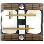 HS Servírovací set na sushi pro dva černá 10 ks – Zboží Dáma