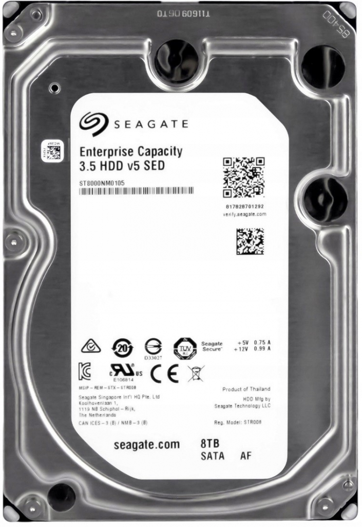 Seagate Capacity 8TB, ST8000NM0105