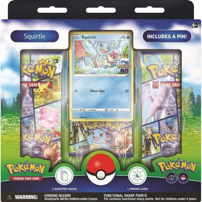 Pokémon TCG Pokémon GO Pin Collection Squirtle – Zbozi.Blesk.cz