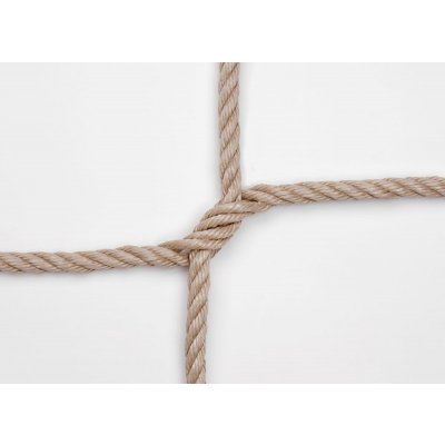 Šplhací síť Multifil PP 16 mm oko 30 cm zapletený spoj béžová – Zboží Dáma