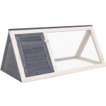 vidaXL Venkovní klec pro králíky 98 × 50 × 41 cm, šedá, jedlové dřevo 9799.170852 – Sleviste.cz