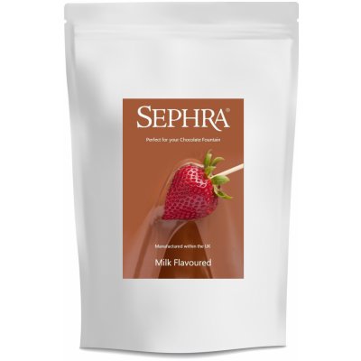 Sephra Mléčná náplň do čokoládové fontány 1 kg – Sleviste.cz