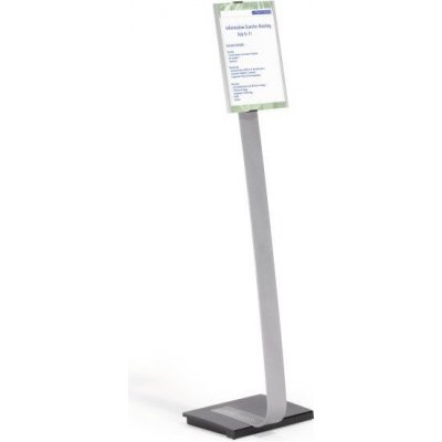 Durable Info Sign podlahový stojan s info panelem A4 – Zboží Mobilmania