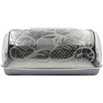 Jednodílný chlebník AGD Lipiecki bezbarvý, modrý plast – Sleviste.cz