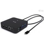 i-tec USB-C DP Dual HDMI Docking Station with Power Delivery 100 W + i-tec Universal Charger 100W C31TRIVIDPRO100W – Zboží Mobilmania