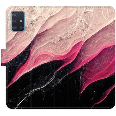 Pouzdro iSaprio flip BlackPink Marble Samsung Galaxy A51 – Zboží Mobilmania