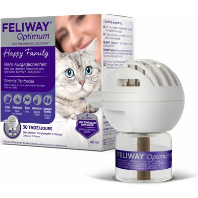 Ceva Feliway Optimum difuzér flakon 48 ml – Zboží Mobilmania