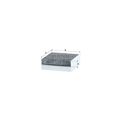 Filtr, vzduch v interiéru MANN-FILTER CUK 21 016 – Hledejceny.cz