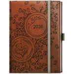 Prokop Vivella extra B6 Týdenní 2026 hnědá Káva – Zboží Dáma