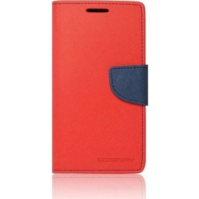 Pouzdro Fancy Book Nokia Lumia 640 červeno modré – Zboží Mobilmania
