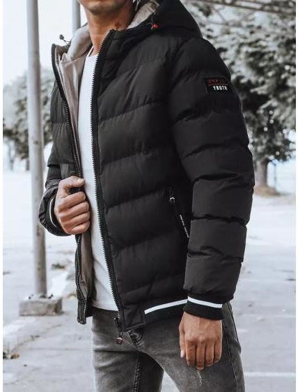 Pánská bunda oboustranná zimní Nova tx4197 černá