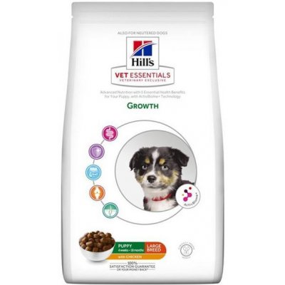 Hill’s Vet Essentials Puppy Growth ActivBiome+ Medium Chicken 8 kg – Hledejceny.cz