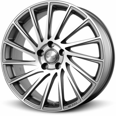 Brock B39 7,5x19 5x112 ET33 ferric grey polished | Zboží Auto