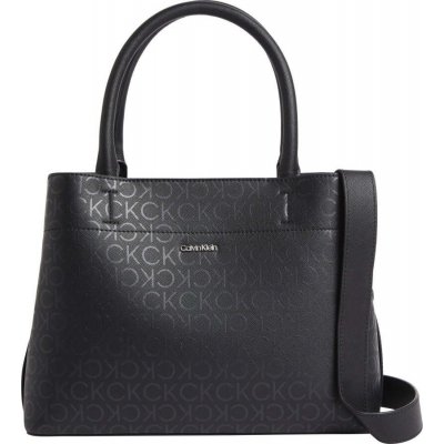 Calvin Klein kabelka Ck Business Medium Tote Mono K60K612575 černá – Hledejceny.cz