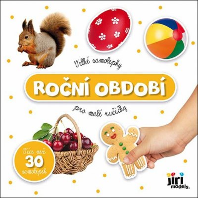 Velké samolepky pro malé ručičky Roční období – Zboží Dáma