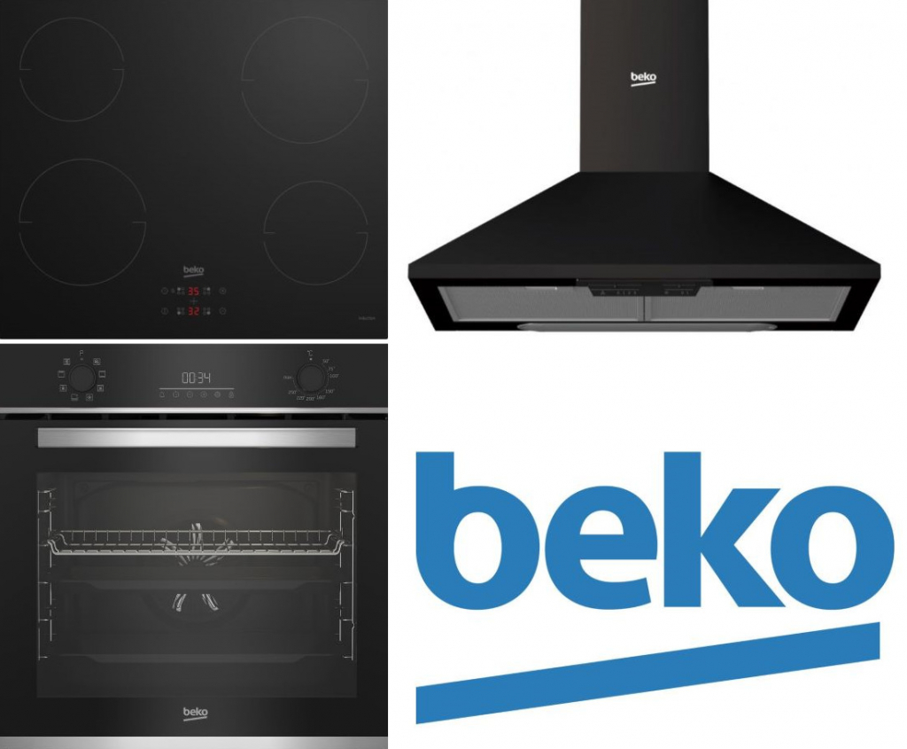 Set Beko BBIM13300X + HII64401MT + HCP61310B