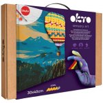OKTO Malba a 3D modelování obraz "Hot Air Balloon Flight" 30x40 cm – Hledejceny.cz