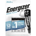 Energizer MAX PLUS AAA 4ks 7638900423051 – Zboží Mobilmania