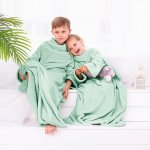 DecoKing Dětská deka s rukávy Lazy mátová – Hledejceny.cz